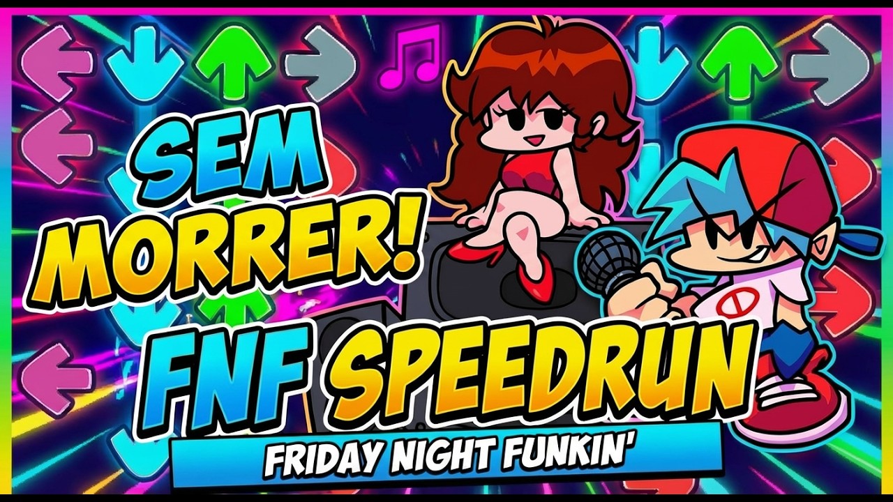 SPEEDRUN DE FNF NO HARD (SEM MORRER)