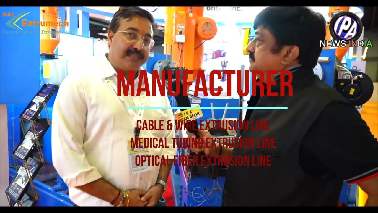 Cable And Wire Extrusion Machine Manufacturer in India | Cable And Wire Fair 2023 | +91-9310222907