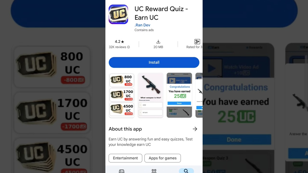 Free UC 😍 How To Get Free UC In Pubg Mobile