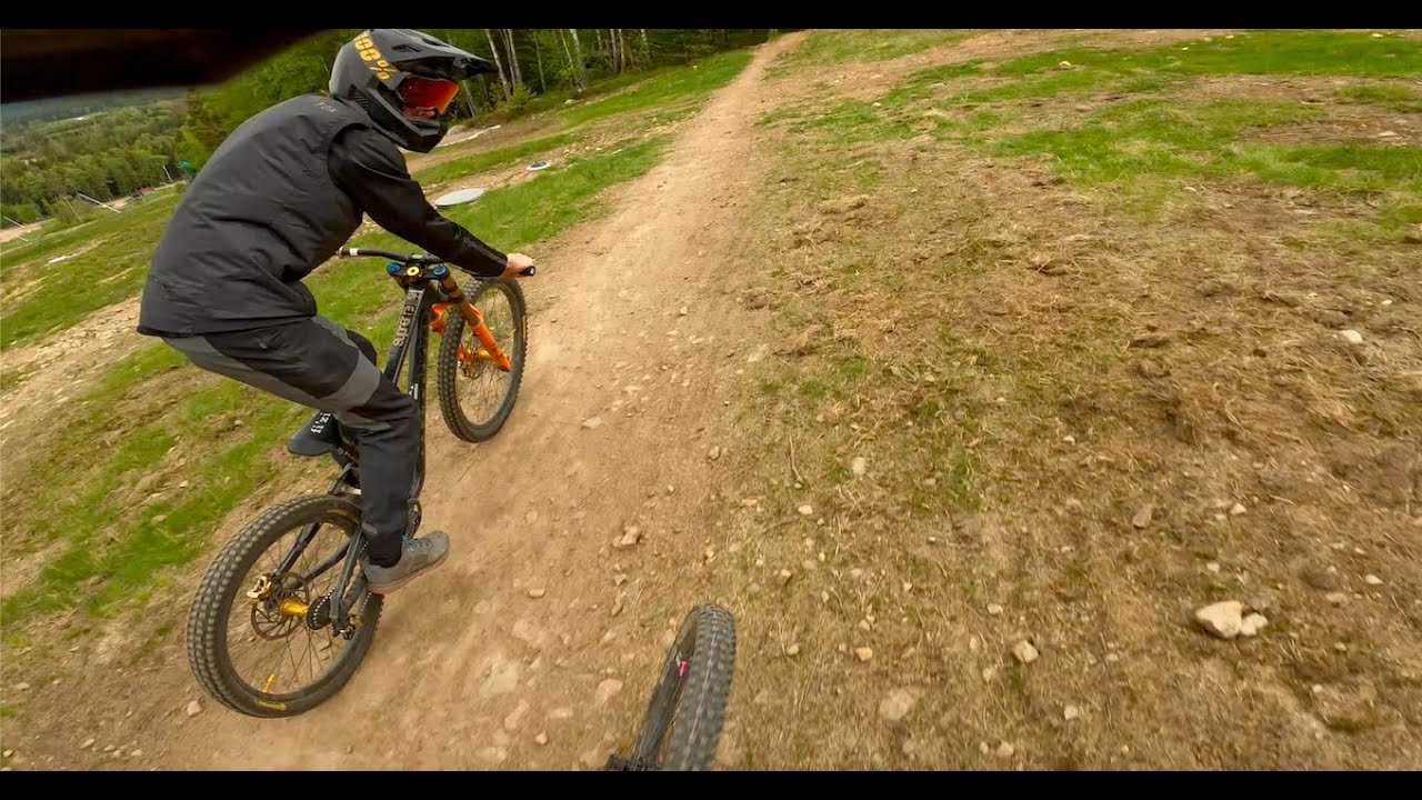Fast Downhill Laps & Tuned Mass Damper Testing | Sixten Lind