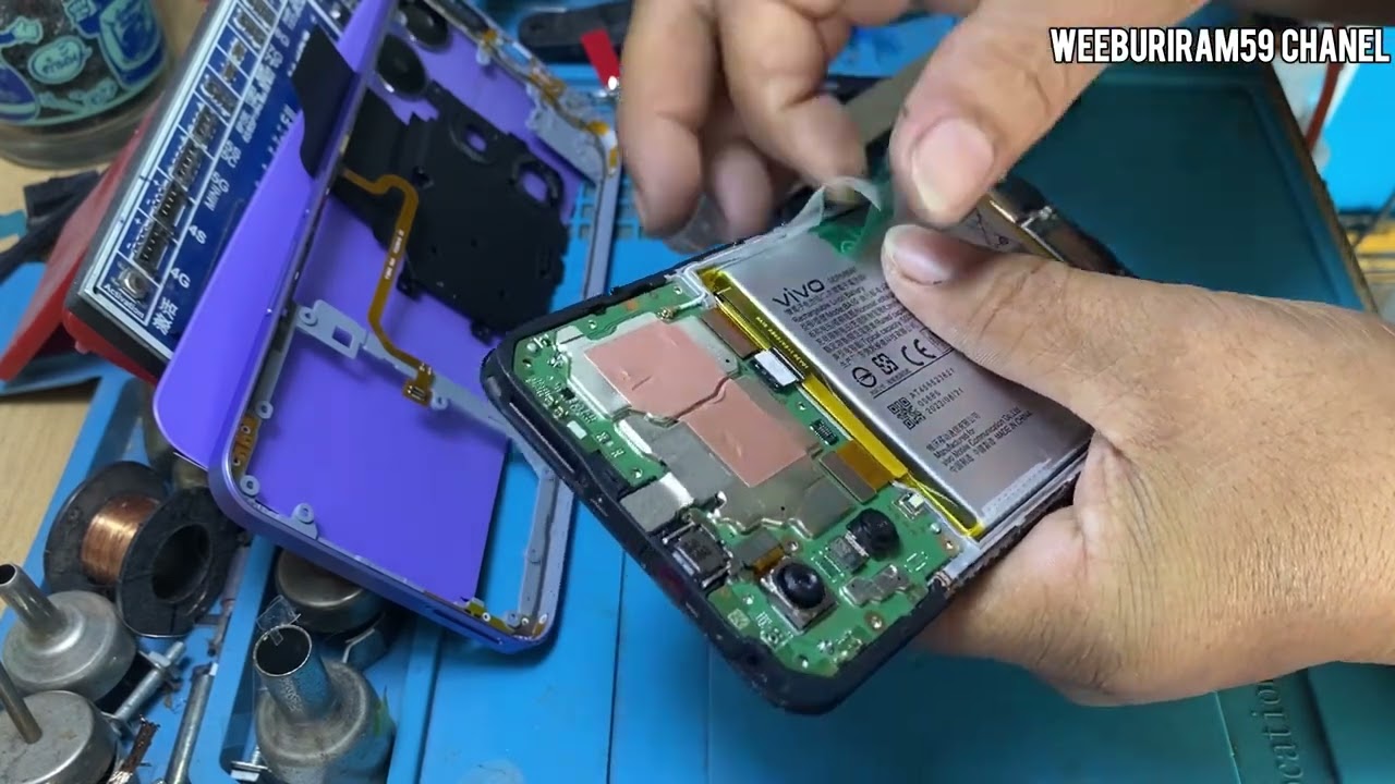 VIVO Y17s แนวทางแกะเปลี่ยนหน้าจอด้วยตัวเอง
