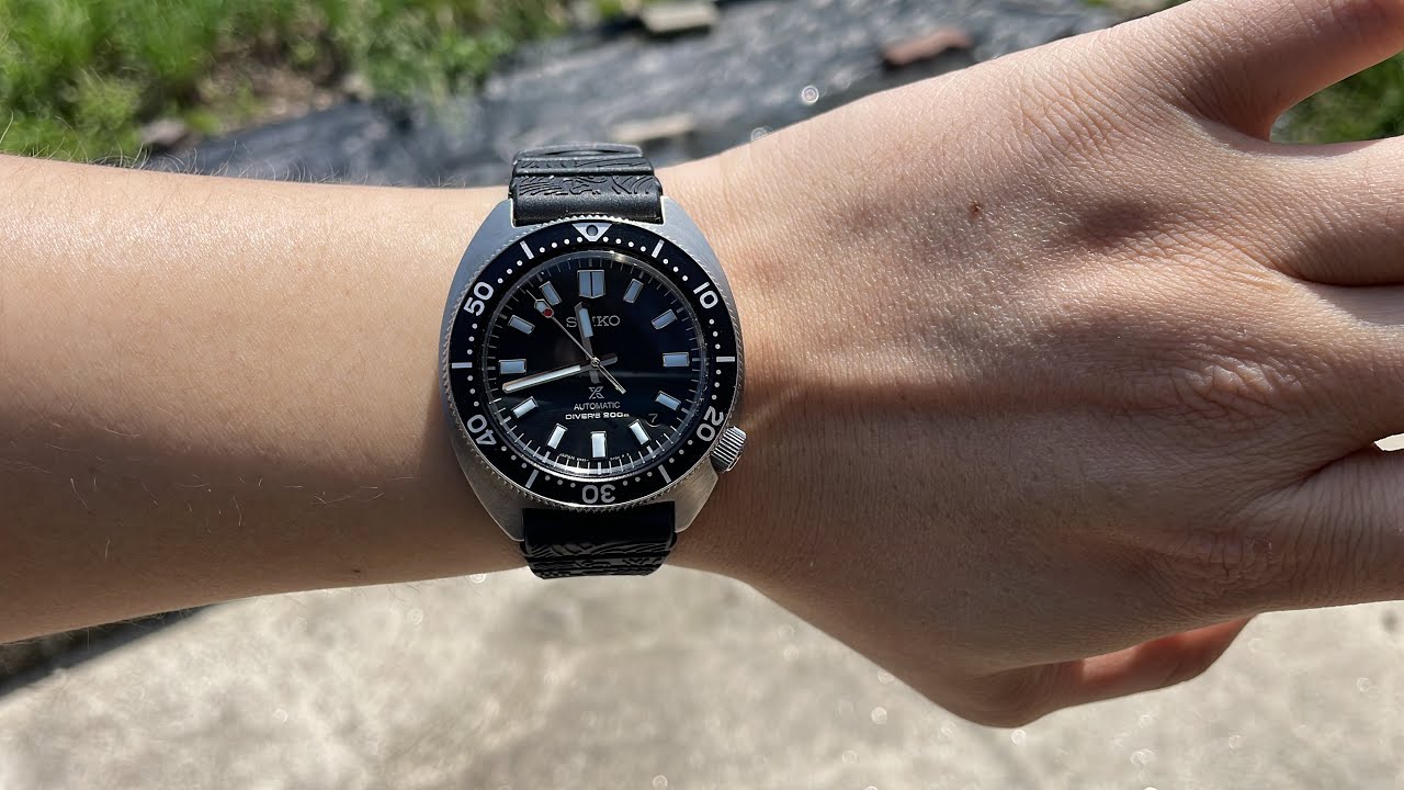 Seiko Slim Turtle SPB317 + GL831 (Irezumi) 20mm Uncle Strap