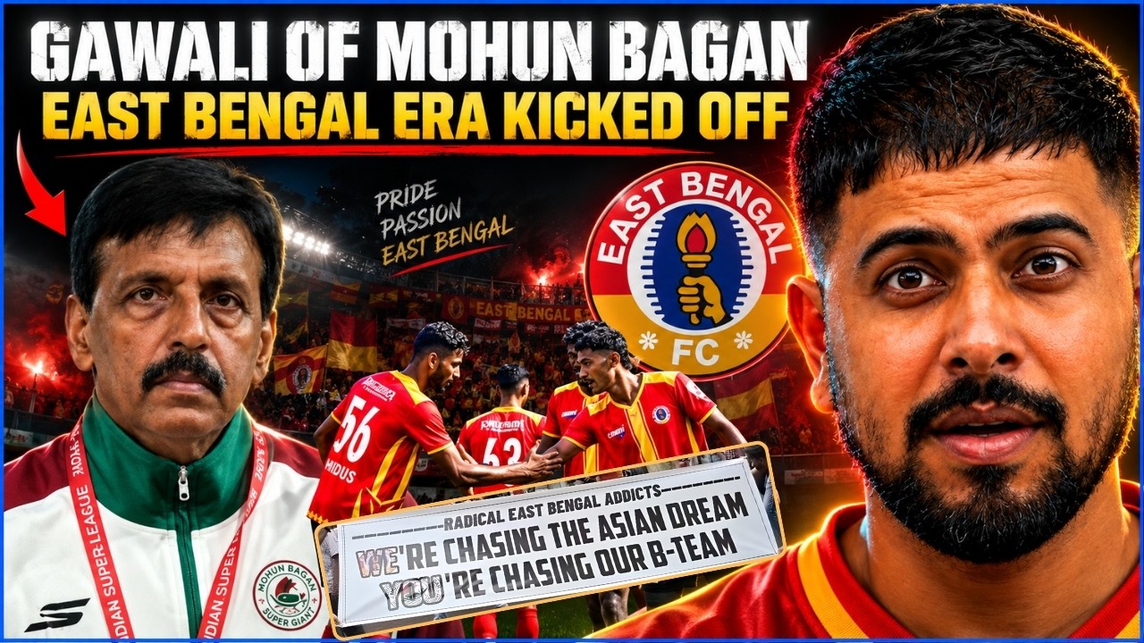 East Bengal 1-1 Mohun Bagan | Kolkata Derby CFL 2026 Reaction | Bastab Roy SACK? EBFC Era Loading!