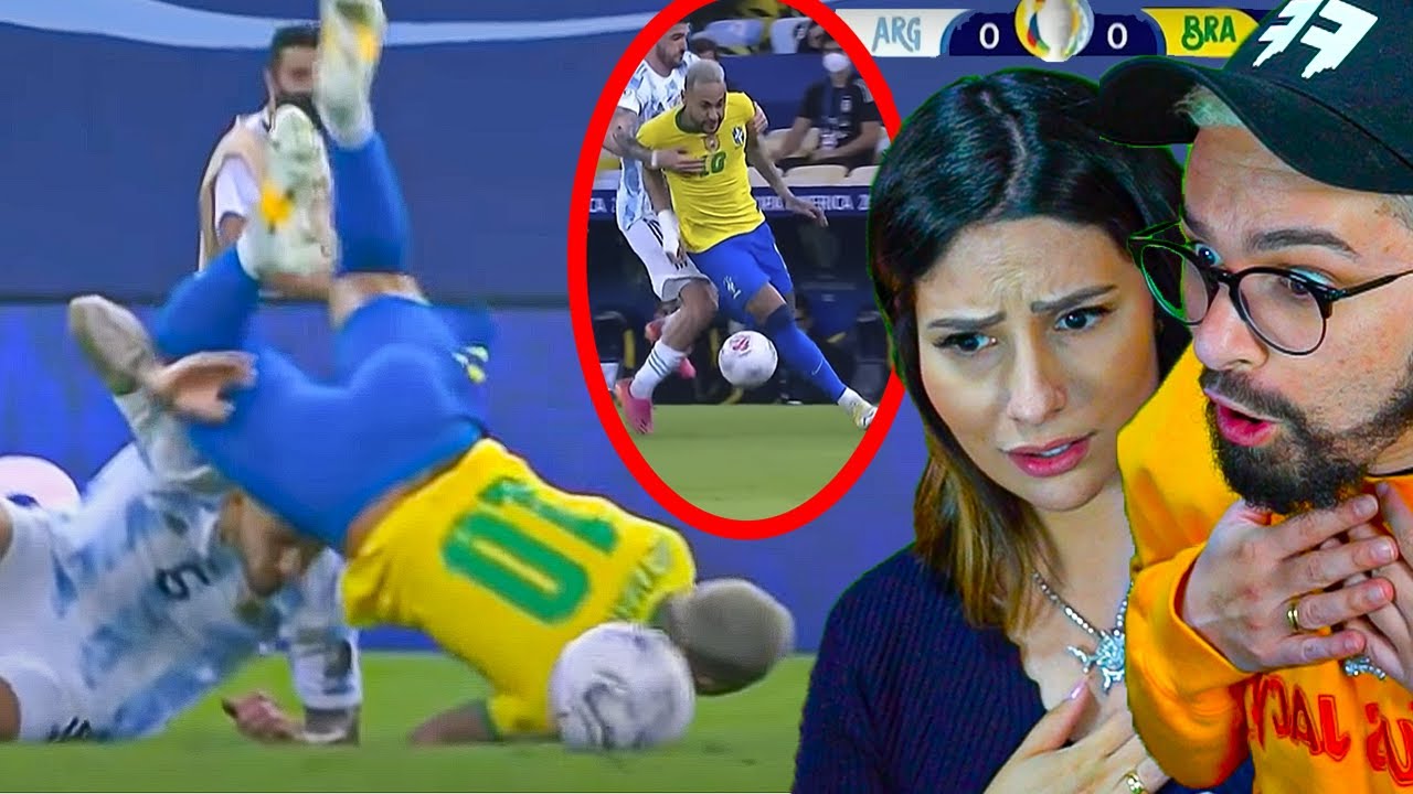 TUDO QUE ACONTECEU NO JOGO BRASIL X ARGENTINA FINAL DA COPA AMÉRICA!
