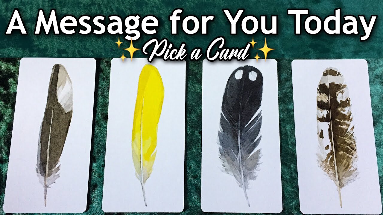 A SPECIAL MESSAGE FOR YOU TODAY ✨ PICK A CARD READING ✨
