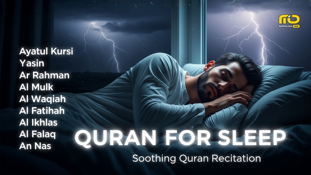 Relaxing Quran For Deep Sleeping And Your All Problems Solve