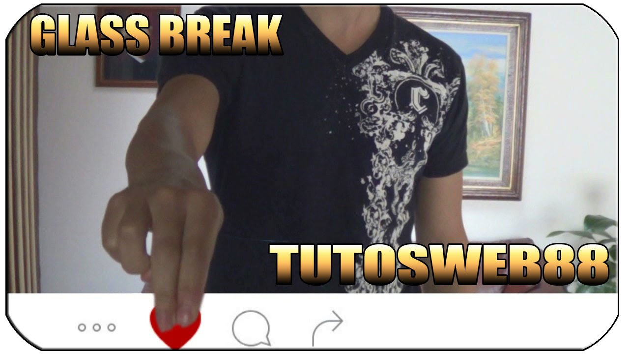 Como sacar la mano de pantalla Sony Vegas tutorial Efecto Breaking Glass