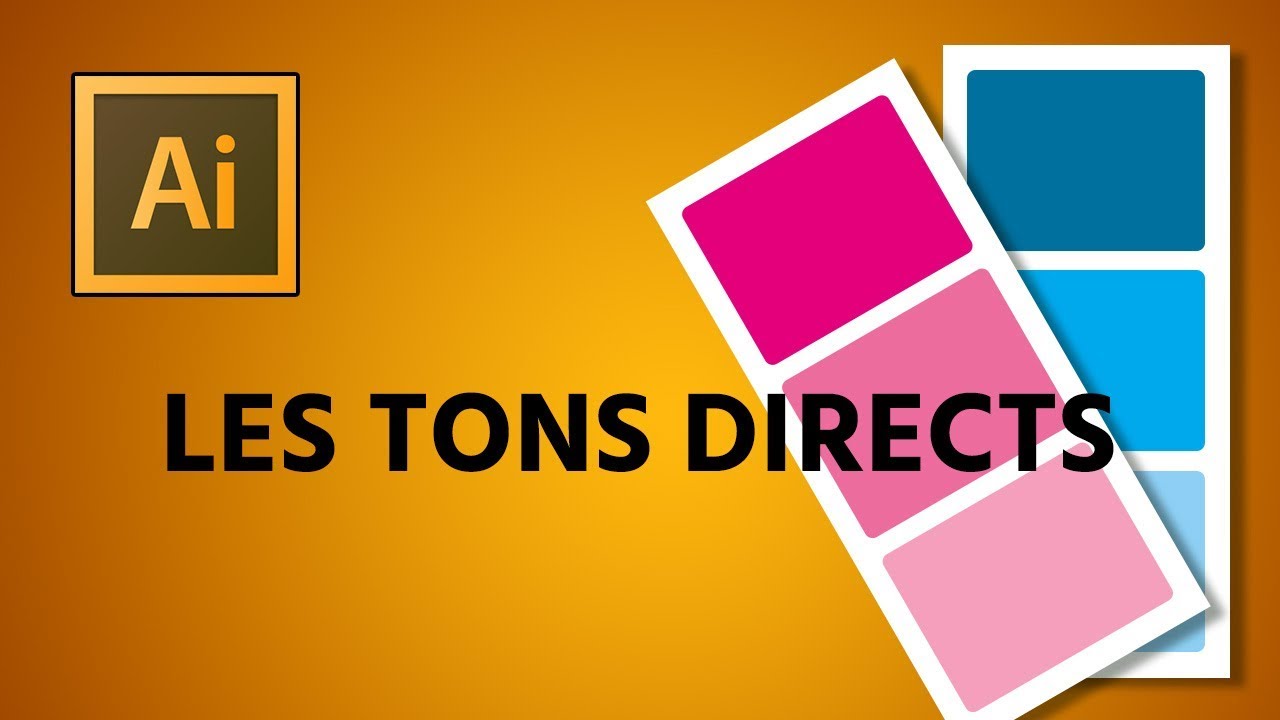 Comment ajouter des Tons Directs dans Illustrator