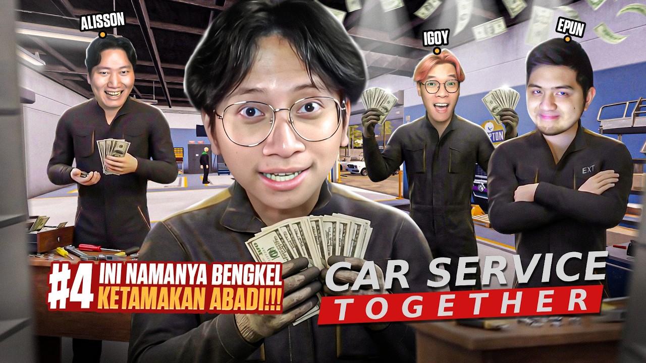 INI NAMANYA BENGKEL KETAMAKAN ABADI!!! - Car Service Simulator Indonesia Part 4