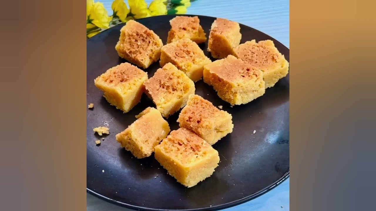 Super tasty, Mysore pak 🎇