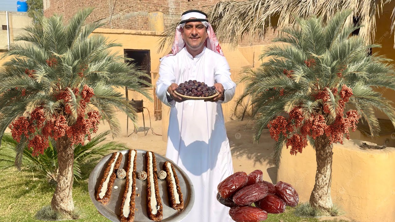Aaj Arabic Dessert bnaya Made with Dates & Nuts||Wahab Kamran