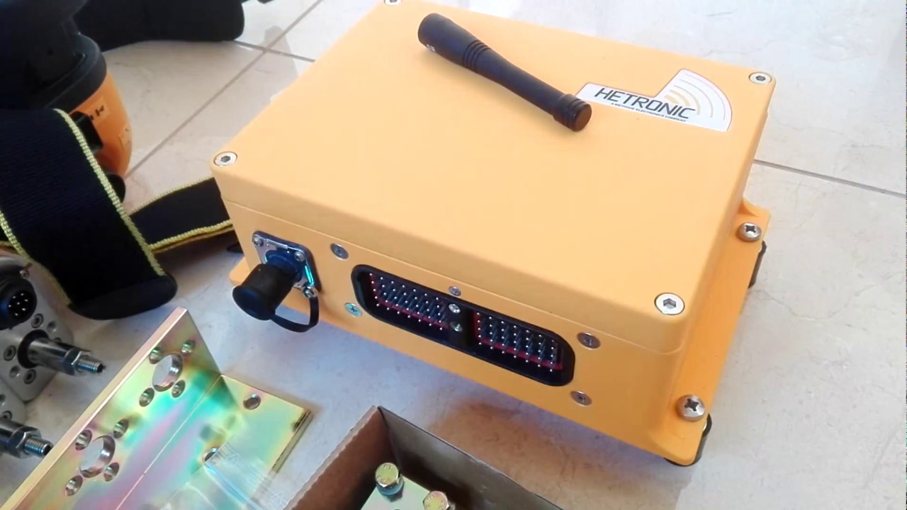Remote radio for crane with manually valve 6 function 24 V Hiab Fassi Palfinger