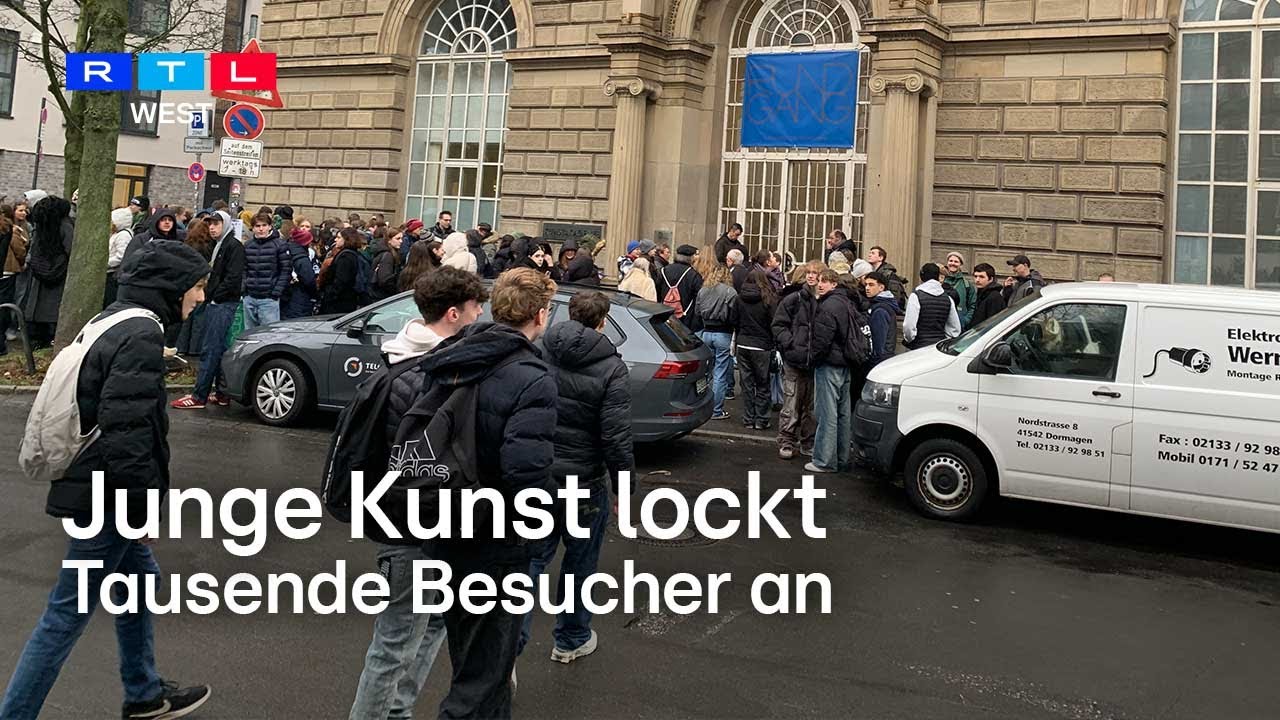 Kunstausstellung in der Kunstakademie Düsseldorf | RTL WEST
