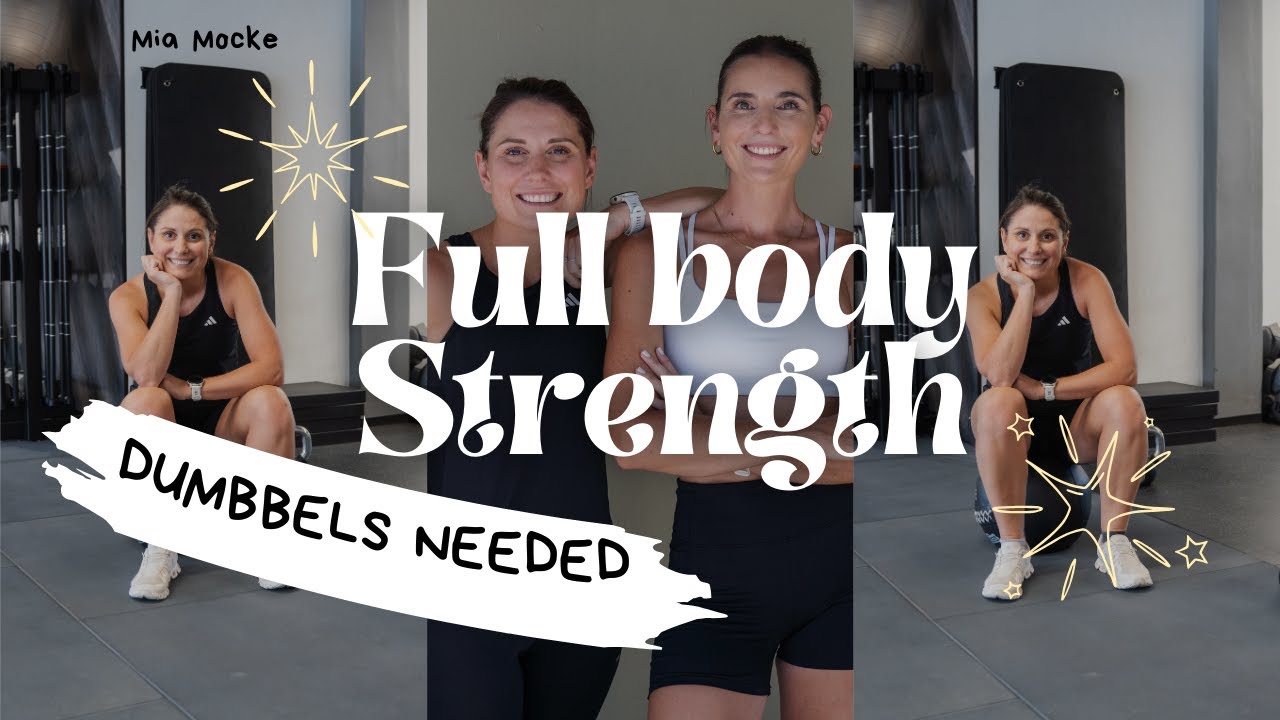 Full Body Strength Workout | Train with Mia 💪