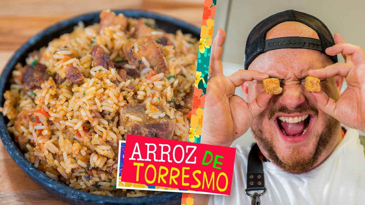 Como fazer Torresmo Crocante - Receita de Arroz com Toucinho / Égua Doido