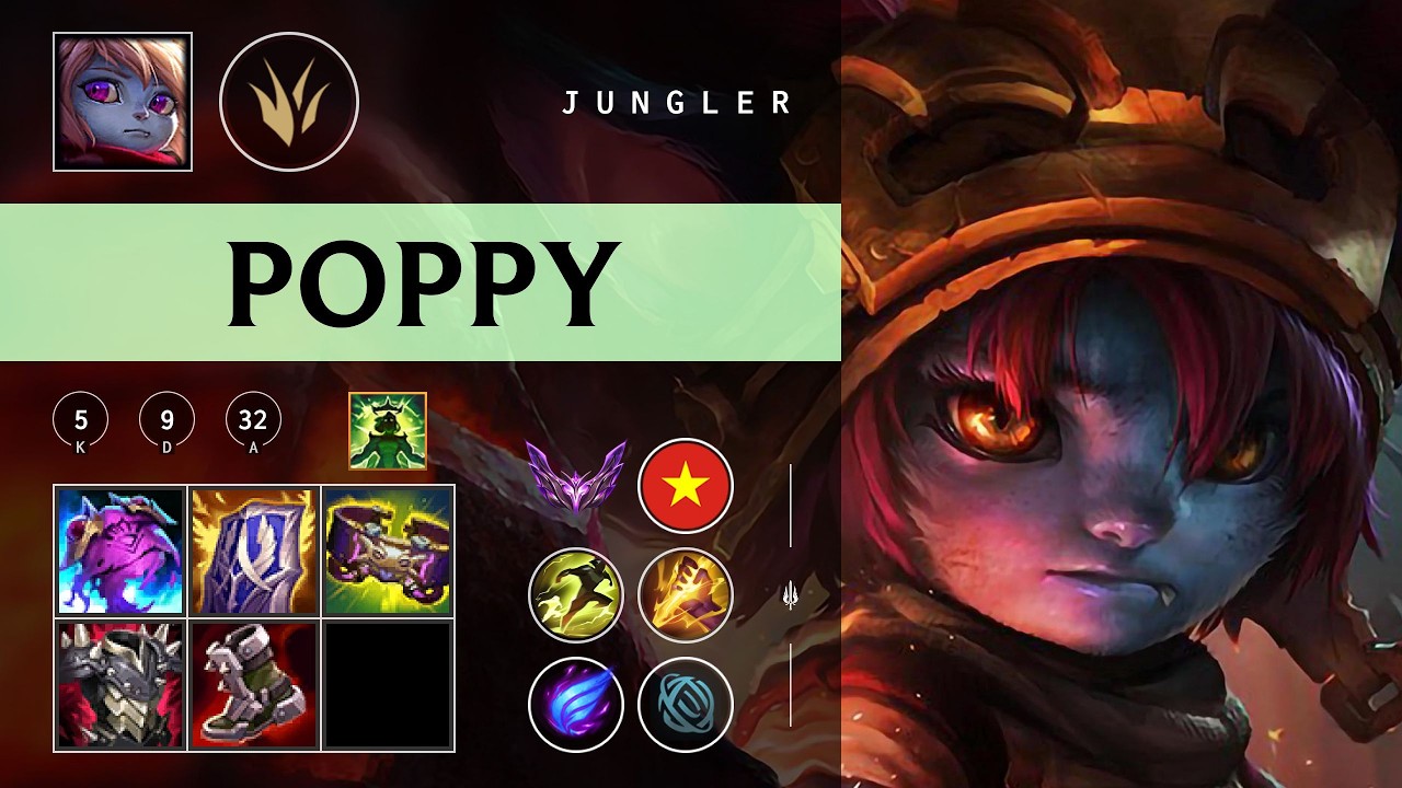 Poppy Jungle vs Jayce - VN Master Patch 26.03