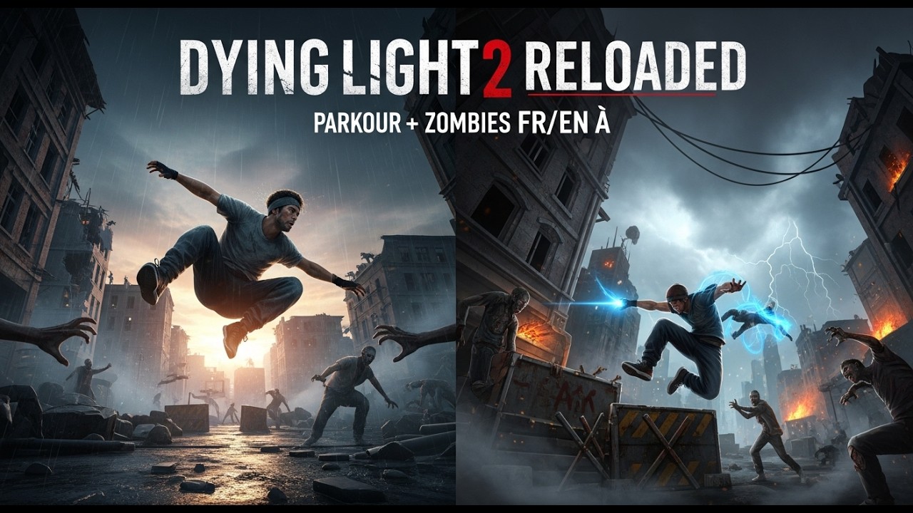 DYING LIGHT 2 RELOADED | Parkour + Zombies FR/EN 🔥