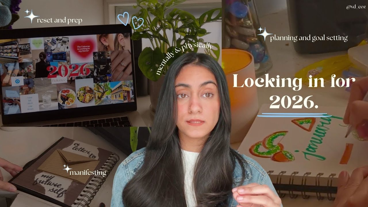 Locking in for 2026 ✨ | New year reset, routines & mindset