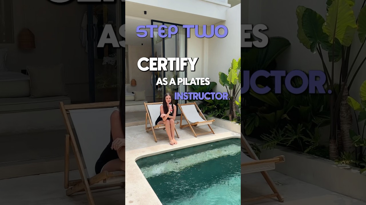 A step by step guide on how to become a Pilates instructor. #pilates #pilatesinstructor