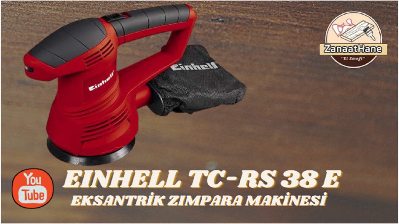 Einhell TC RS 38 E  / Введение в эксцентриковый шлифовальный станок