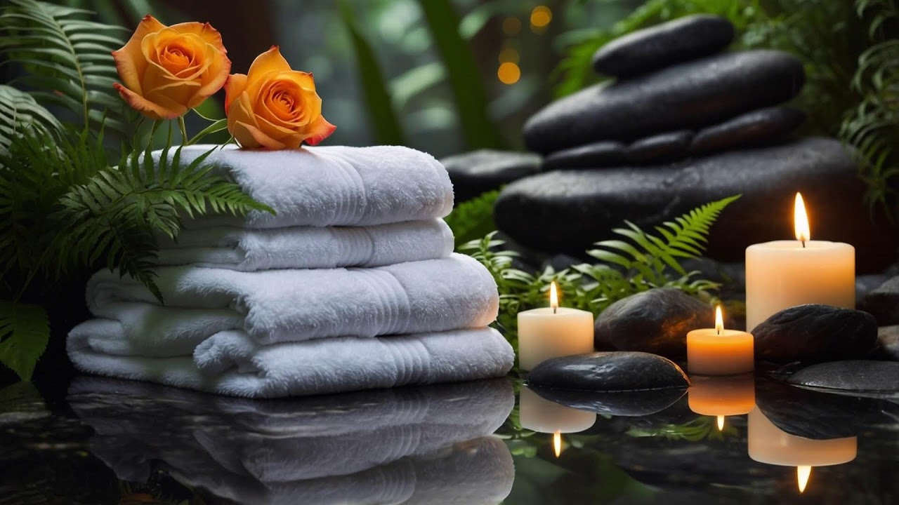 Relaxing Spa Music 🌻 Let Go of Stress, Calm Mind Instantly, Peaceful Piano for Sleep 6