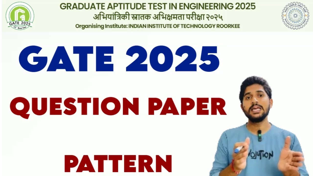 Gate 2025 Telugu | Question paper exam pattern | gate 2025 updates latest