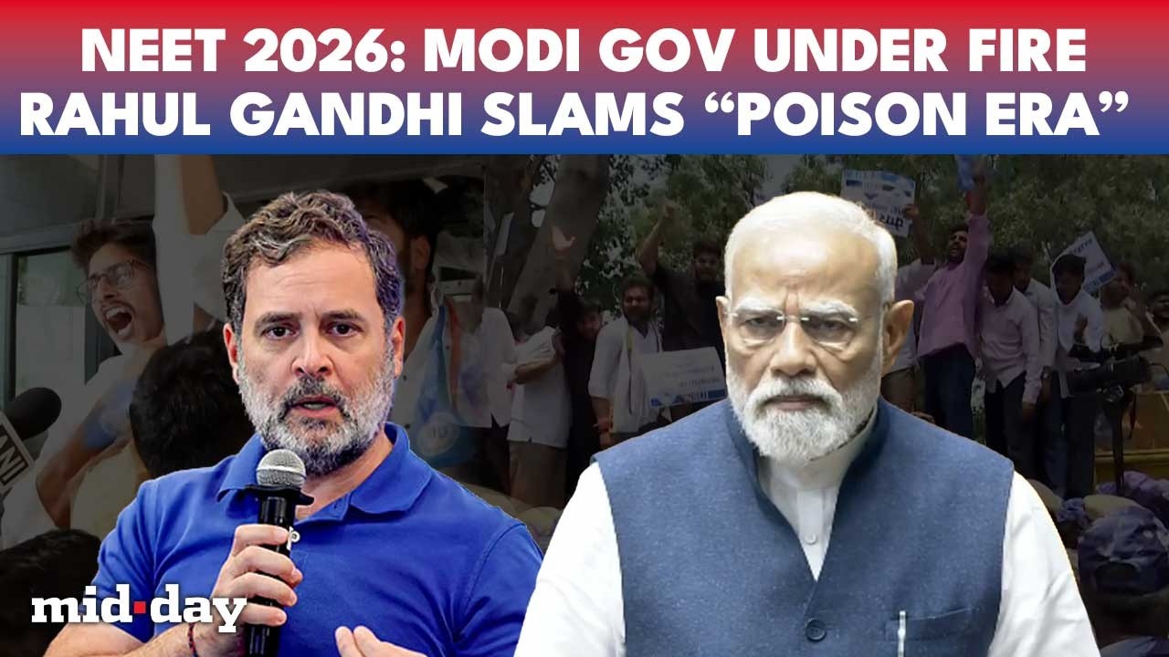 NEET 2026 Cancelled: Mastermind CAUGHT In Jaipur Over Paper Leak,  Rahul Gandhi Attacks Modi Govt