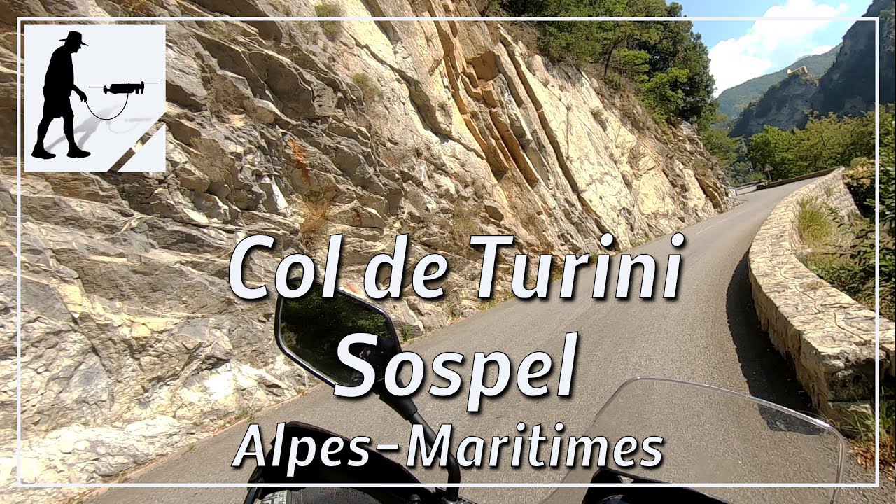 Col de Turini (Sospel), D2566, Maritime Alps, Provence-Alpes-Côte d'Azur, France - by motorcycle