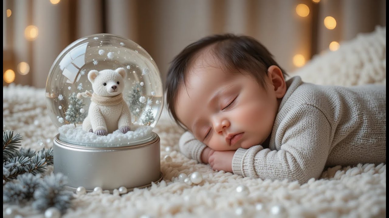 Polar Bear Cozy Dream 🐻‍❄️ Gentle 3 Hours Cartoon Animal Lullaby for Sweet Sleep #Lullaby