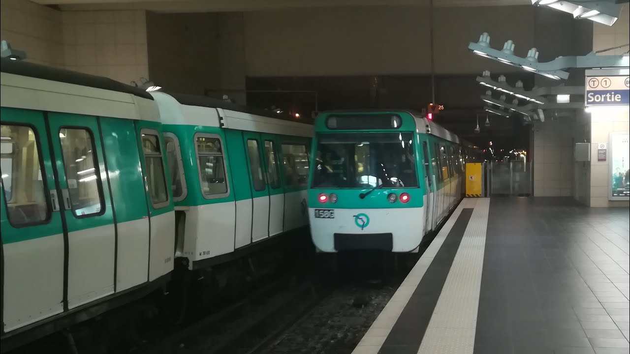 Métro de Paris Ligne 13 Châtillon-Montrouge - Asnières-Gennevilliers Les Courtilles MF 77