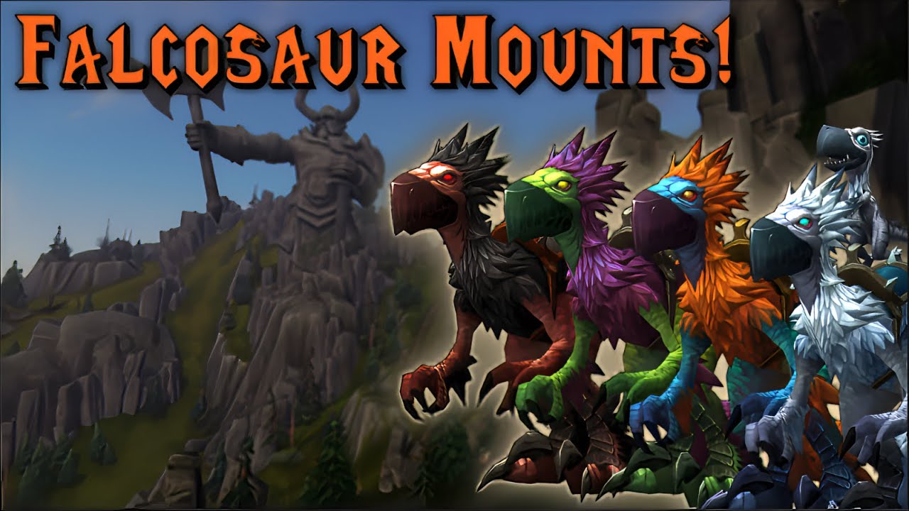 How to obtain the Falcosaur Mounts!