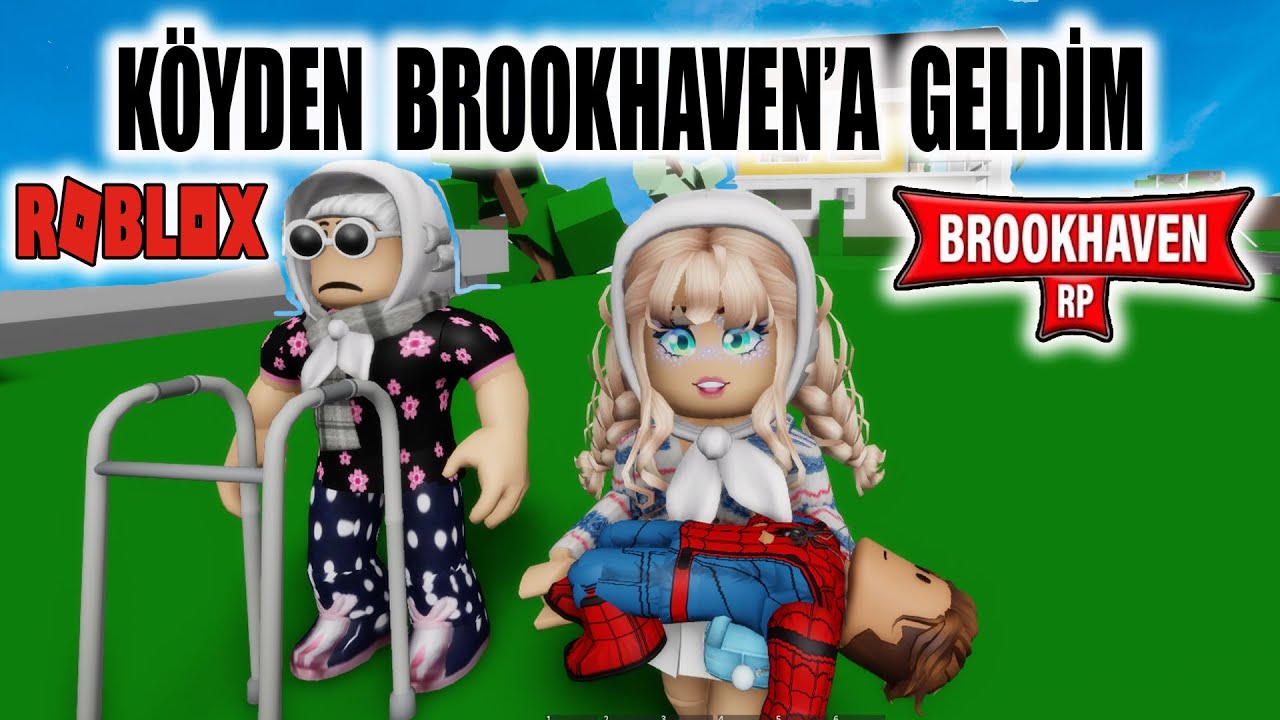 K&Ouml;YL&Uuml; MAVİŞ BROOKHAVEN'DA | ROBLOX BROOKHAVEN | RP | KOMİK HİKAYE | @Roblox