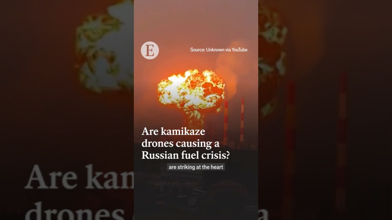 Are Ukraine&rsquo;s kamikaze drones causing a Russian petrol crisis?