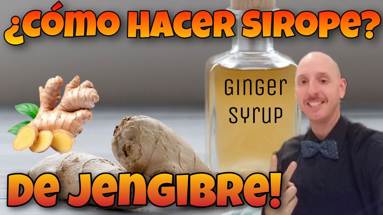 ¿Cómo HACER SIROPE De JENGIBRE 👌