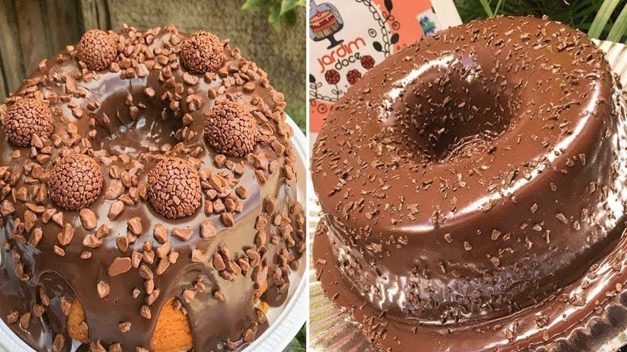 Most Satisfying Chocolate Cake Decorating Tutorials 🎂 Top 10 Easy Chocolate Cake Decorating Ideas