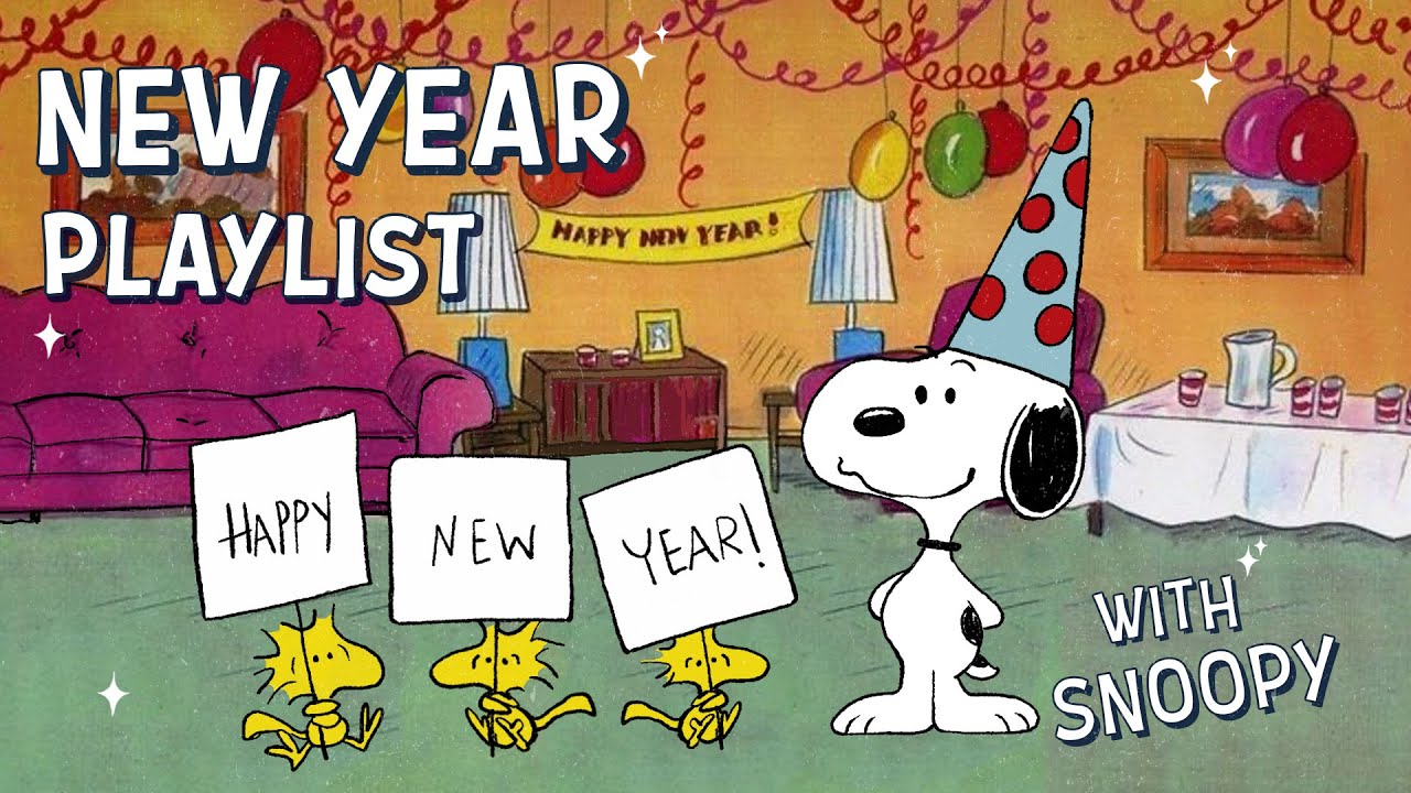 New Year Vibes with Snoopy 🎉 | Relaxing Playlist to Start the Year Right