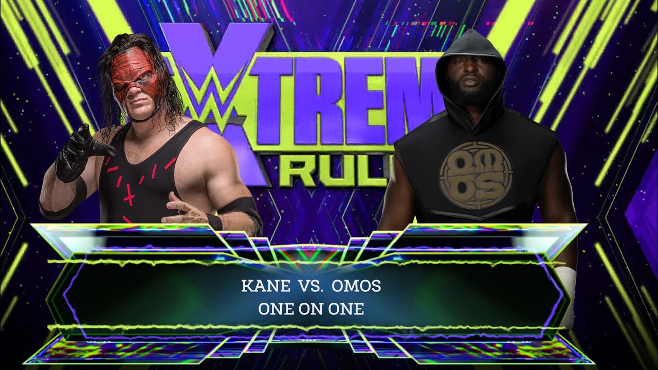 (Extreme rules) Kane vs omos