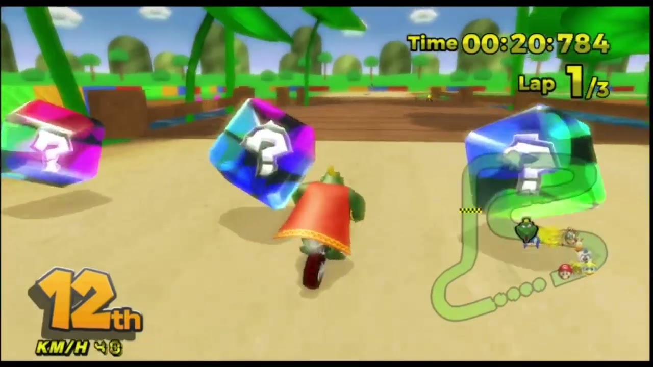 MKWii Deluxe: Green Edition - Grand Prix Tour Spiny Cup as King K.Rool [200cc]