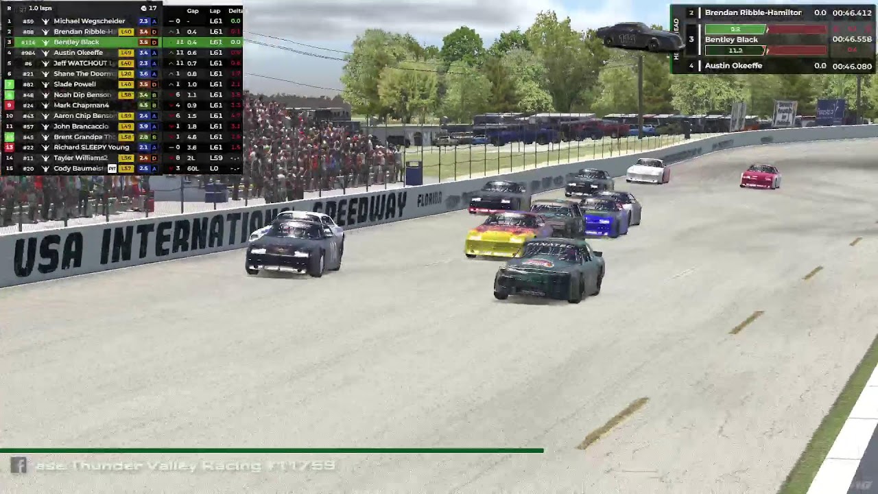 USA Street Stocks Race 9 of 15 RBC trophy chase.
