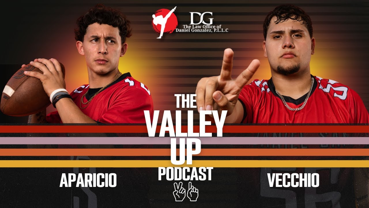 The Valley Up Podcast - Ale Aparicio & Joe Derek Vecchio - UTRGV Football #collegefootball #rgv