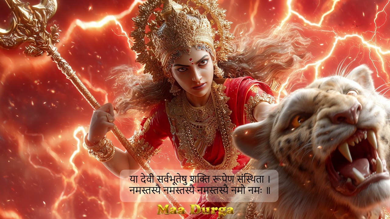 Day10 – Maa Durga (दुर्गा)