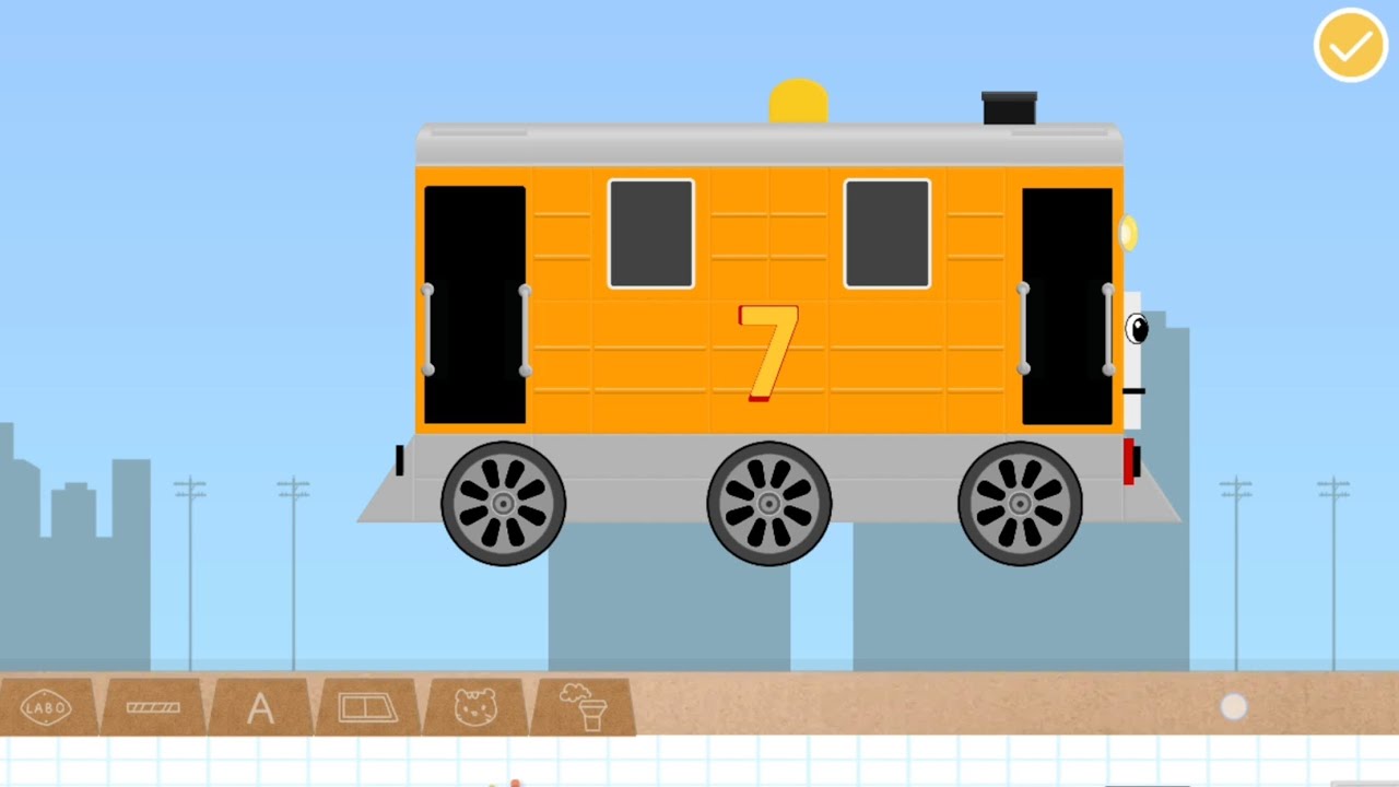 HOW TO MAKE TOBY THOMAS IN LABO BRICK TRAIN