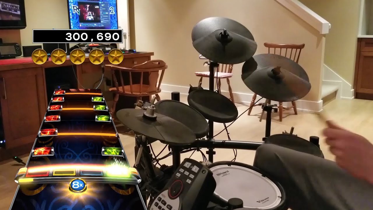 Rebel Yell by Billy Idol | Rock Band 4 Pro Drums 100% FC
