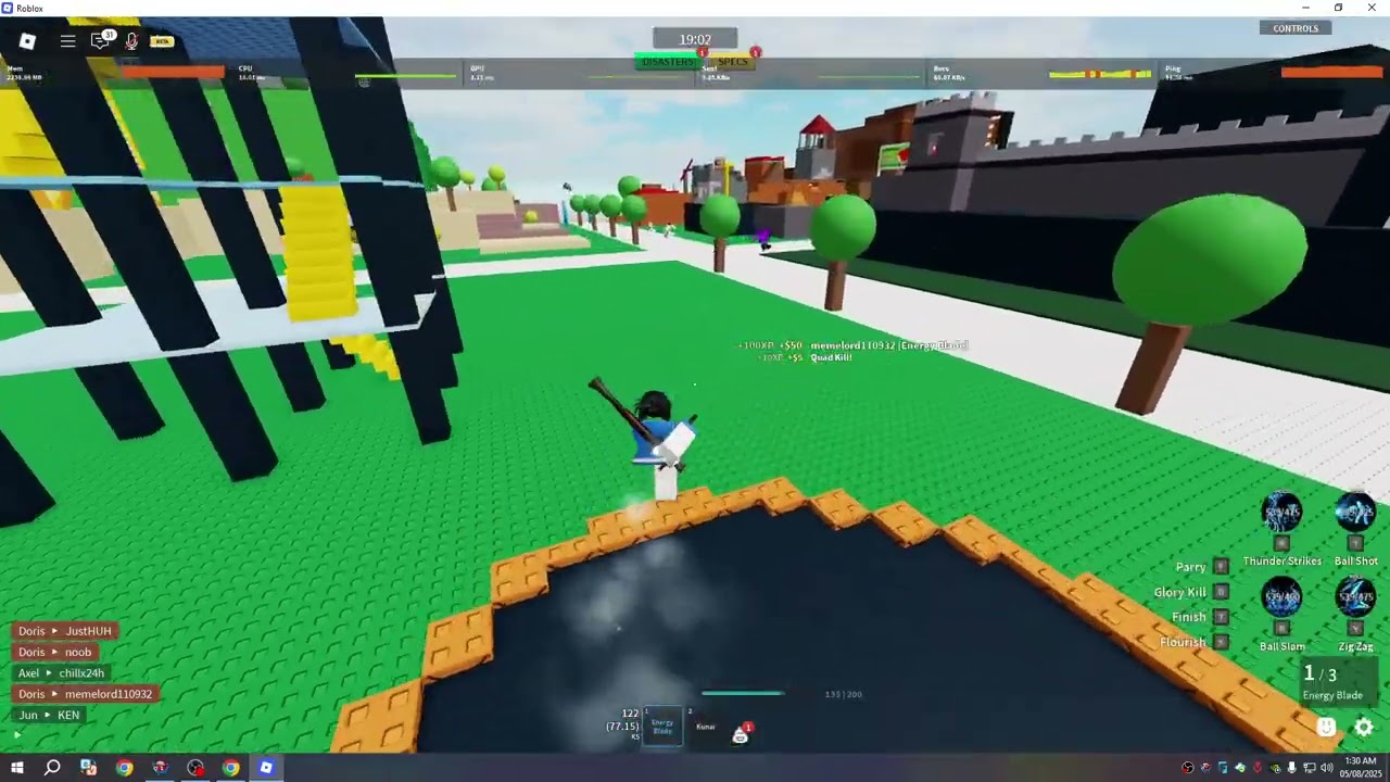 Use Girlfriend Account To Raid Server Combat Warriors 29 Mins