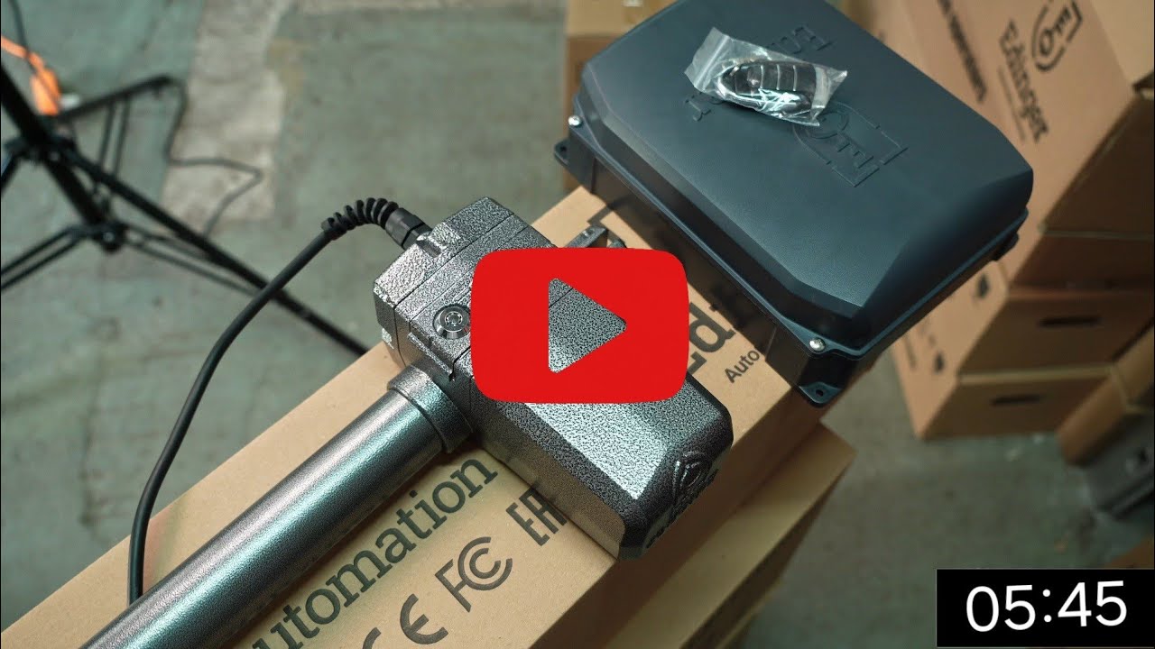 Оновлення! Автоматика для розпашних воріт Edinger M6,  M4, M5 з двигуном вгору