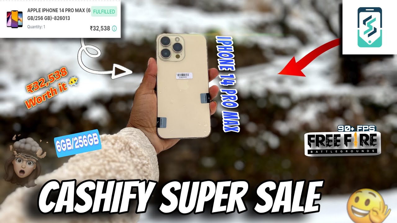 ₹32,538 Refurbished iPhone 14 Pro Max 😳 | Cashify Unboxing & Review