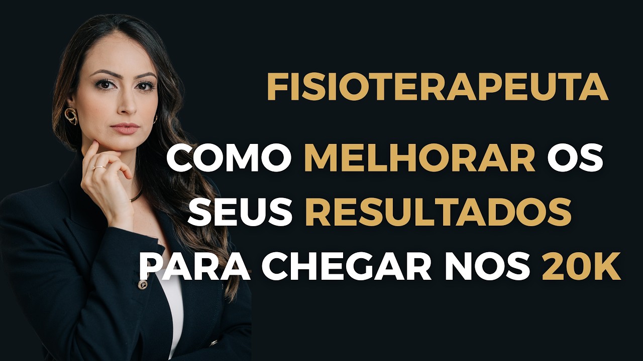 Fisioterapeuta, como melhorar os seus resultados para chegar nos 20k