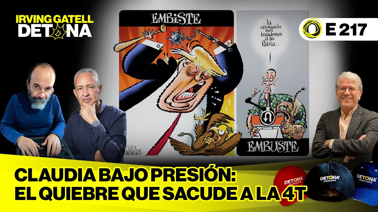 Claudia bajo presi&oacute;n: el quiebre que sacude a la 4T #IrvingGatellDetona con #MarkStaroselsky -E217