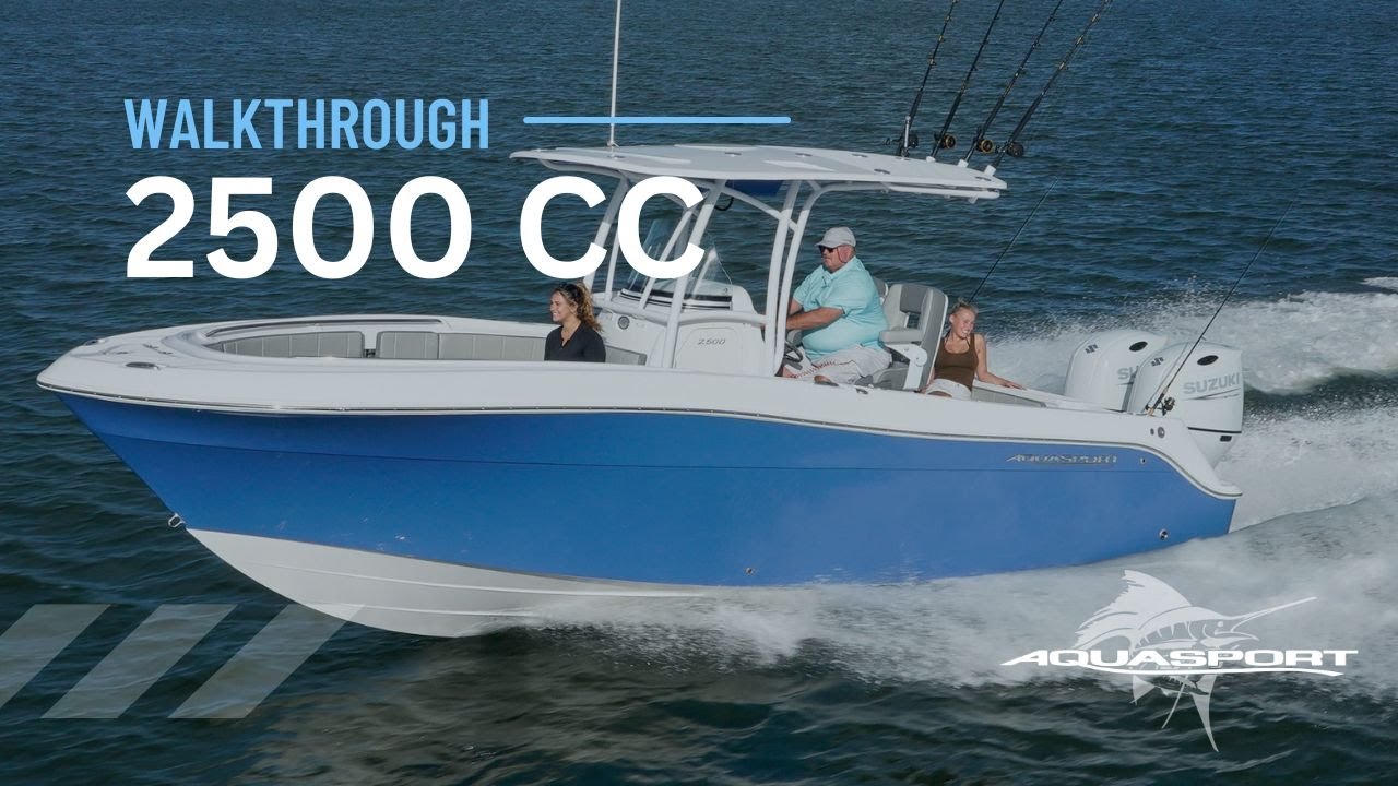 Aquasport 2500 Center Console Walk-Thru