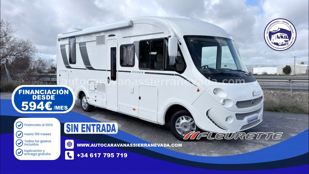 E25/114 AUTOCARAVANA INTEGRAL FLEURETTE DISCOVER 73LM